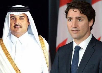 خبرنگاران سران کانادا و قطر راه های کاهش تنش در منطقه را آنالیز کردند