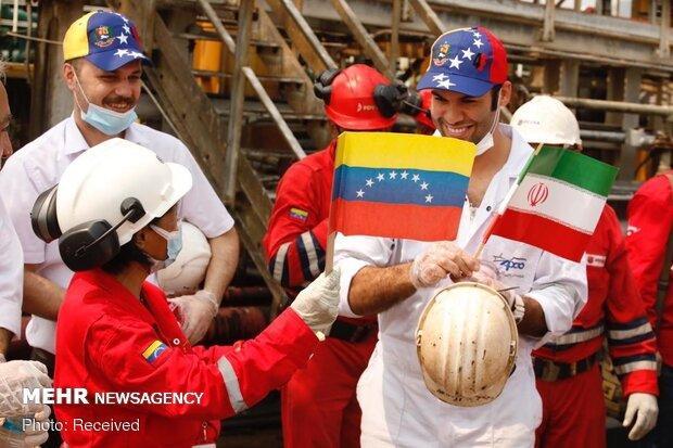 سومین نفتکش ایرانی وارد آب های ونزوئلا شد سومین نفتکش ایرانی وارد آب های ونزوئلا شد