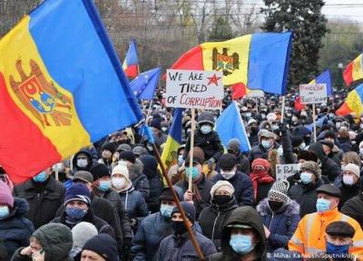 معترضان مولداوی تغییر مجلس هوادار روسیه را خواهان شدند